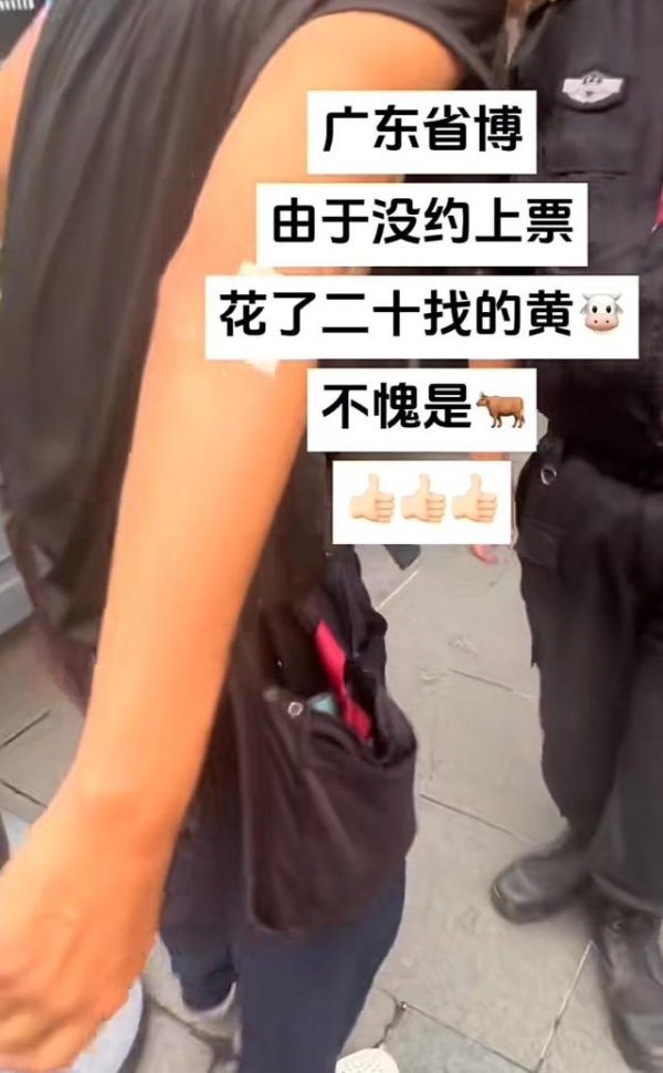 创赢策略 广东省博规定65岁及以上老人可带一名陪同人员，有老人当黄牛？回应：会采取措施